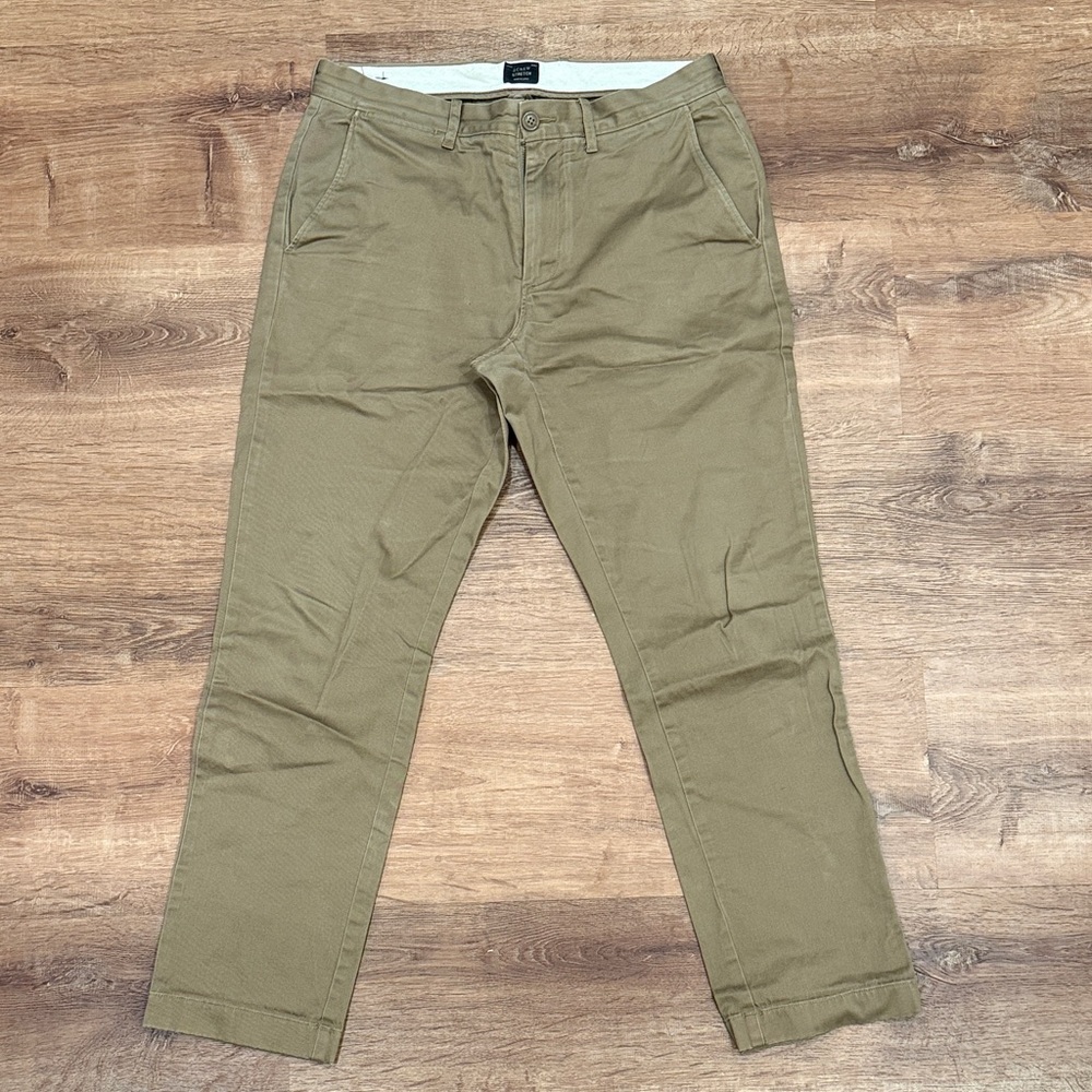 J. Crew Men's Dark Tan Chinos